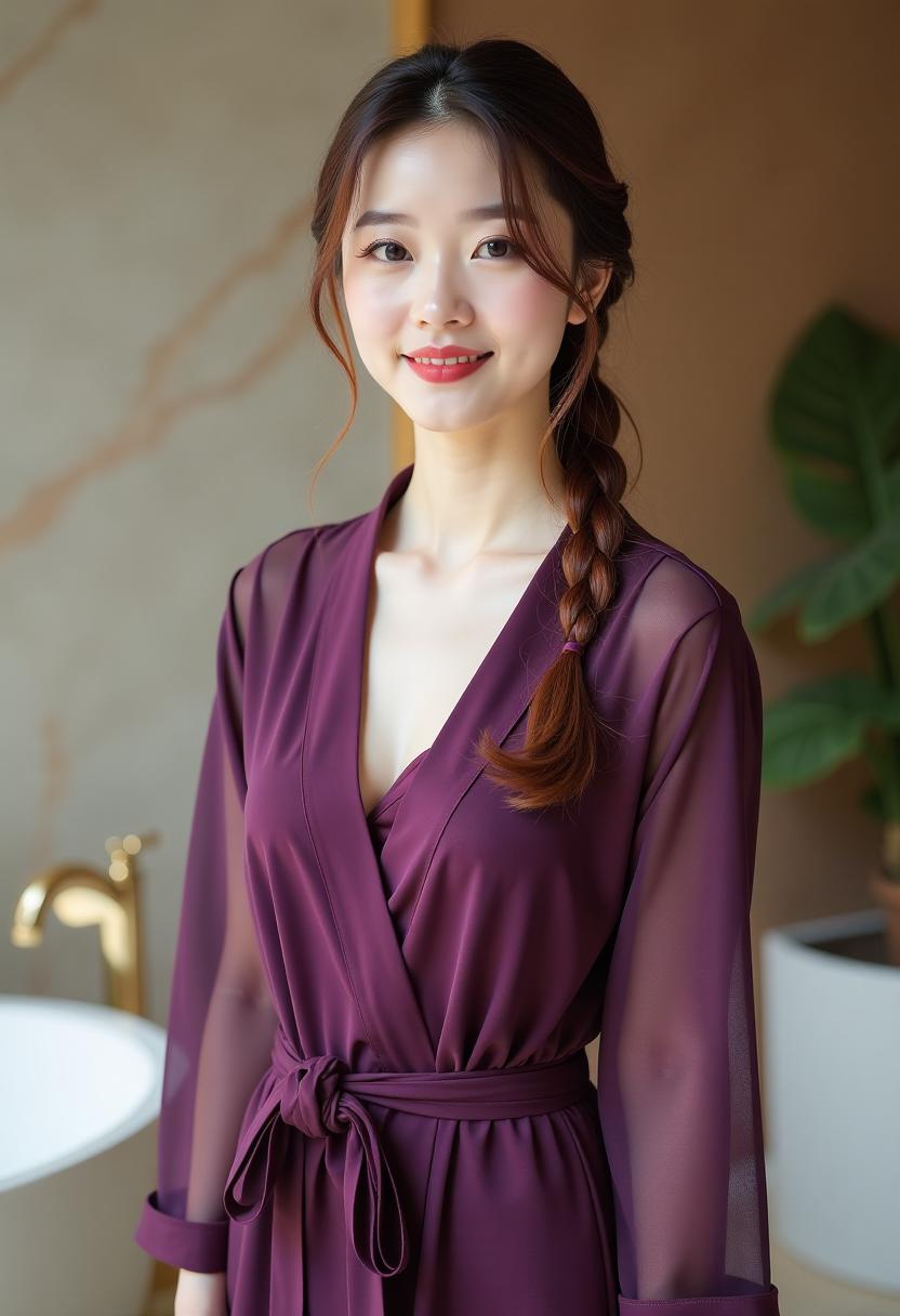 窗边的木槿花海报